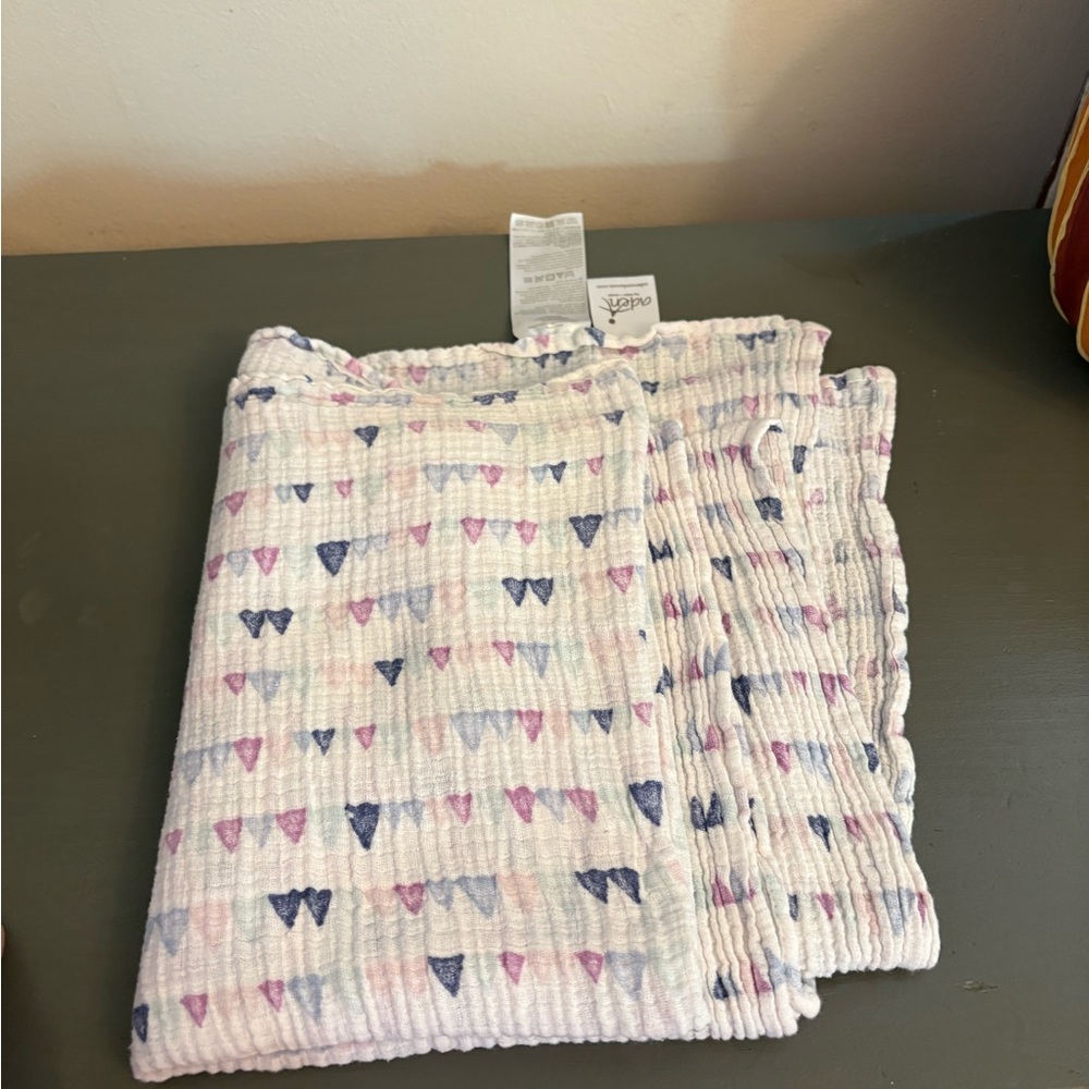 Set of 5 Muslin Baby Swaddle Blankets - Picture 8 of 8